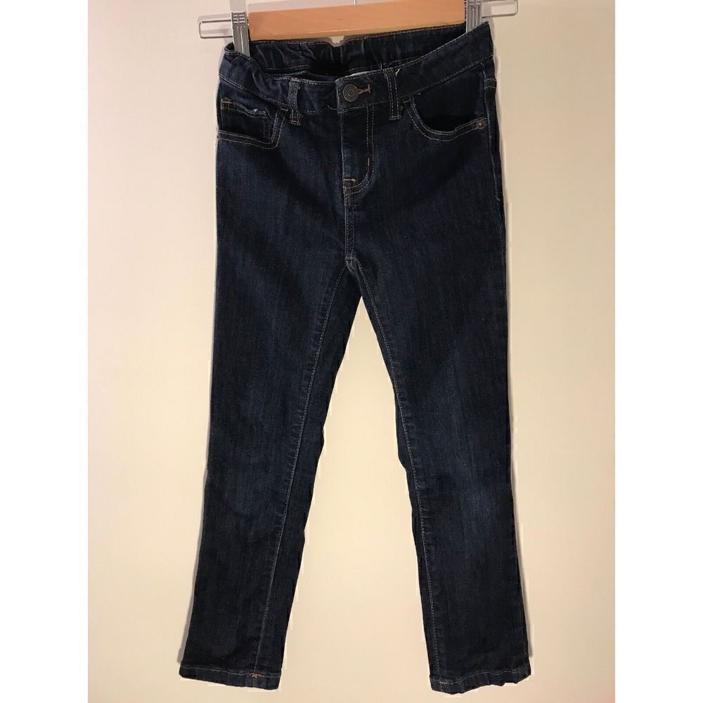 Cherokee Girl's Size 8 Dark Washed Skinny Blue Jeans